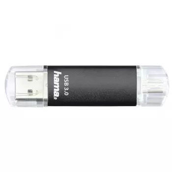 „Hama Laeta Twin“ USB atmintinė 256 GB USB Type-A / Micro-USB 3.2 Gen 1 (3.1 Gen 1) juoda