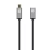 Techly USB 3.2 Gen 2 USB-C laidas (kištukas/lizdas) 1 m, juodas