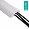 Dataflex Addit kabelių apsauga 150 cm 150, Pilka, Lipni juosta, 1 vnt., 320 mm, 320 mm, 115 mm