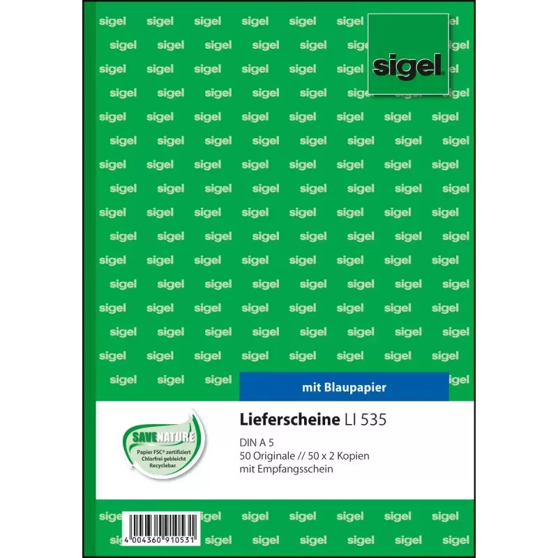 Verslo forma Sigel LI535