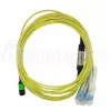 BlueOptics CBL-MPO12-4LC-SMF-1M InfiniBand šviesolaidinis kabelis MPO 4x LC 1m