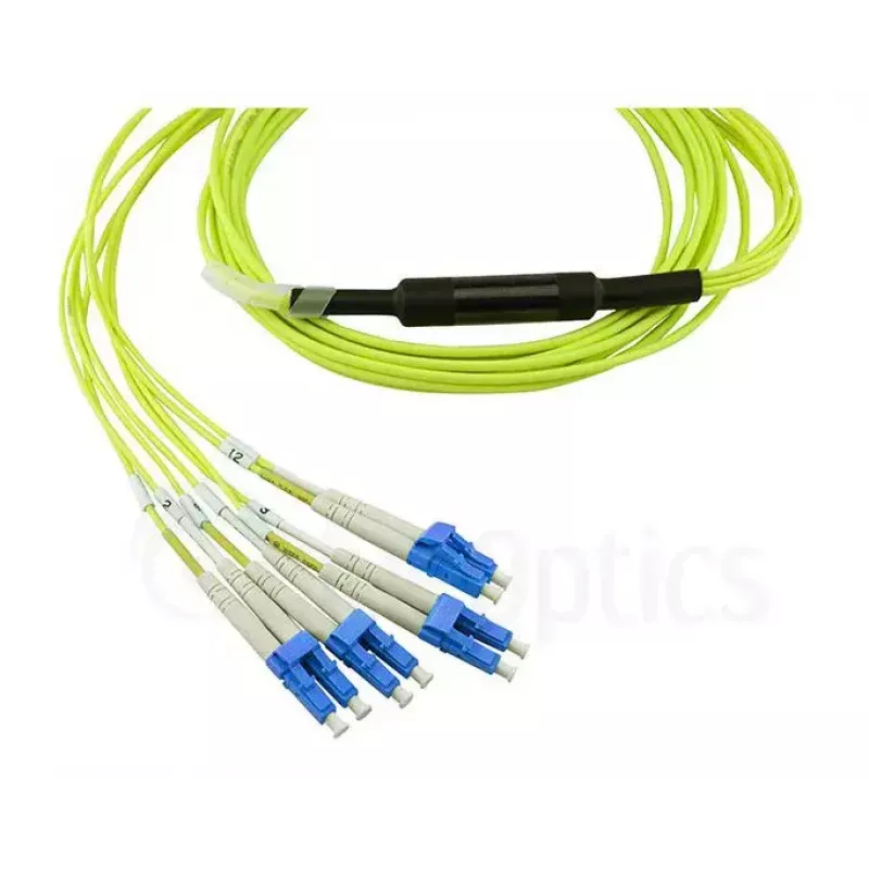 BlueOptics CBL-MPO12-4LC-SMF-1M InfiniBand šviesolaidinis kabelis MPO 4x LC 1m
