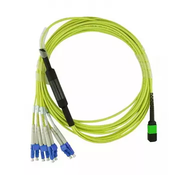 BlueOptics CBL-MPO12-4LC-SMF-1M InfiniBand šviesolaidinis kabelis MPO 4x LC 1m