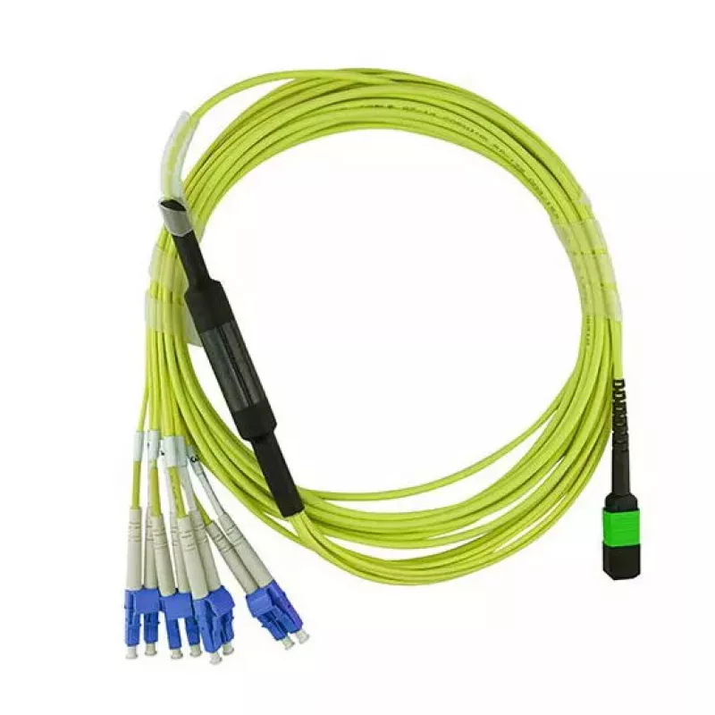 BlueOptics CBL-MPO12-4LC-SMF-1M InfiniBand šviesolaidinis kabelis MPO 4x LC 1m