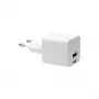 EU sieninis įkroviklis d bramante re-charge Pro — USB‑C 25W + USB‑A 18W, 110–240V, vidaus, balta