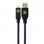 Techly ICOC MUSB31-CMAM05T USB kabelis USB 3.2 Gen 1 (3.1 Gen 1) 0,5 m USB A USB C juodas