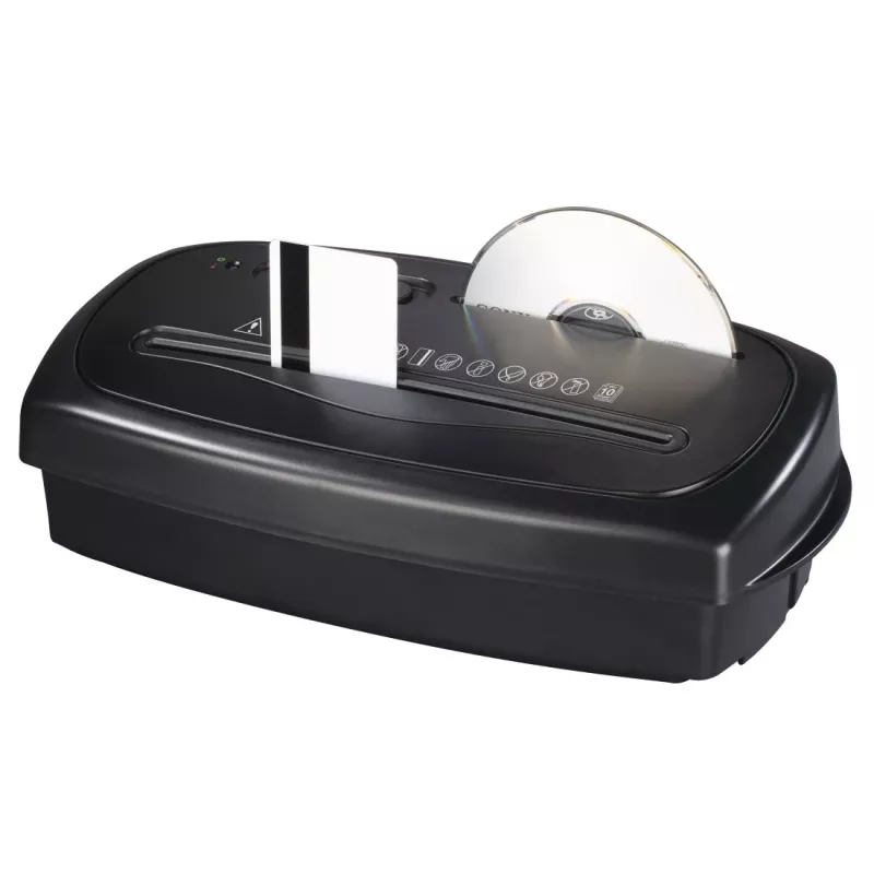 Hama Home X10CD popieriaus smulkintuvas Kryžminis smulkinimas 72 dB 22 cm Juoda