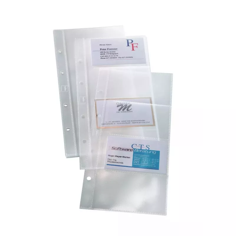 Vizitinių kortelių įdėklas Sigel VZ350 80 kišenių