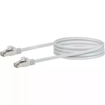 Tinklo kabelis Schwaiger CKB6005 052 RJ-45 Cat6 0,5 m Baltas