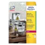 Lipnios etiketės Avery L4715-20 Apvalainas stačiakampis