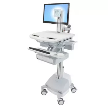 Multimedijos vežimėlis Ergotron StyleView Aliuminis Pilka Balta