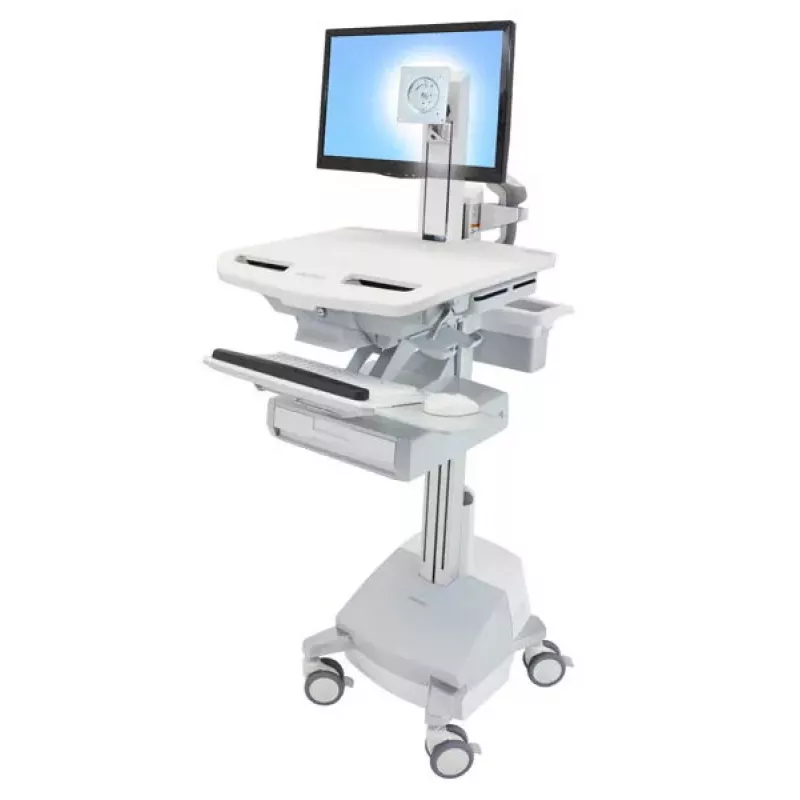Multimedijos vežimėlis Ergotron StyleView Aliuminis Pilka Balta