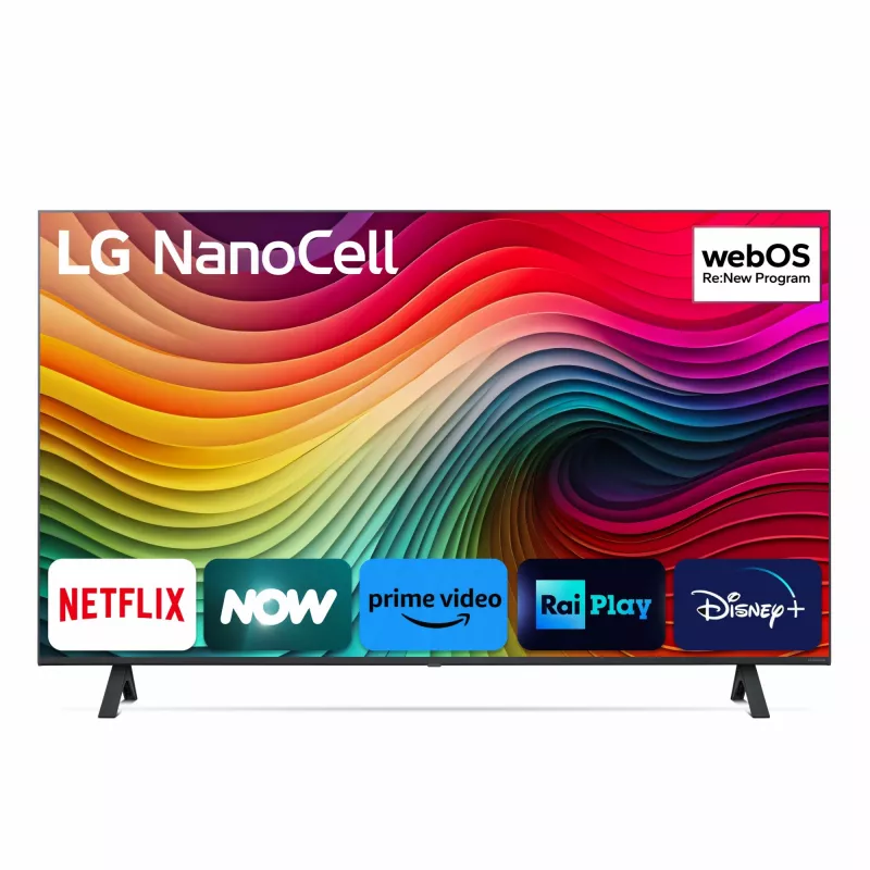 LG NanoCell 43NANO82T6B 109,2 cm (43 coliai) 4K Ultra HD Smart TV Wi-Fi Ruda