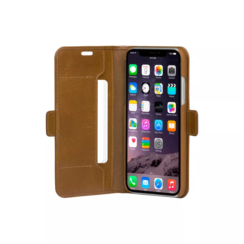 dbramante1928 Copenhagen plonas - iPhone 11/XR - Tan, Piniginės tipo dėklas, Apple, iPhone 11, 15.5 cm (6.1 colio), Tan