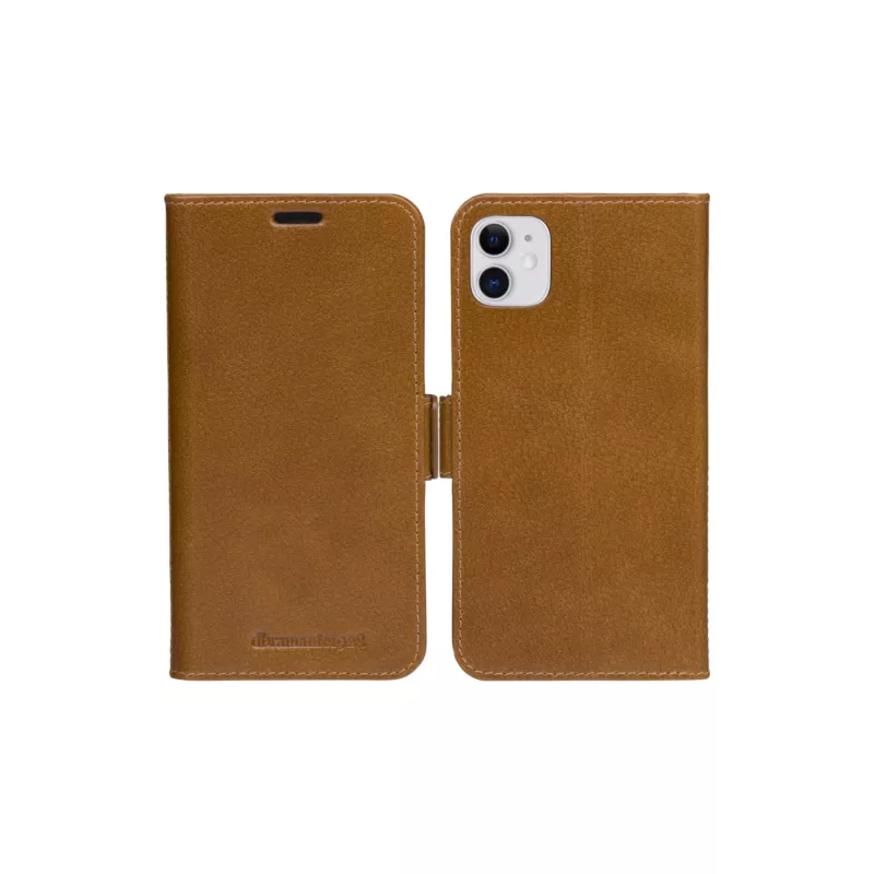 dbramante1928 Copenhagen plonas - iPhone 11/XR - Tan, Piniginės tipo dėklas, Apple, iPhone 11, 15.5 cm (6.1 colio), Tan