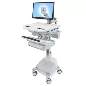 Multimedijos vežimėlis Ergotron StyleView Aliuminio Pilka Balta