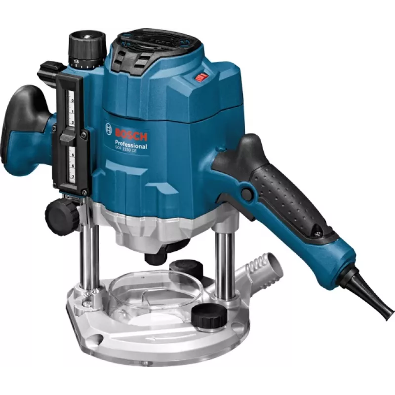Bosch GOF 1250 CE juoda, mėlyna 24000 aps./min 1250 W