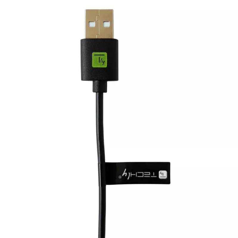 Techly ICOC MUSB20-CMAM20T USB laidas USB 2.0 2 m USB A USB C juodas