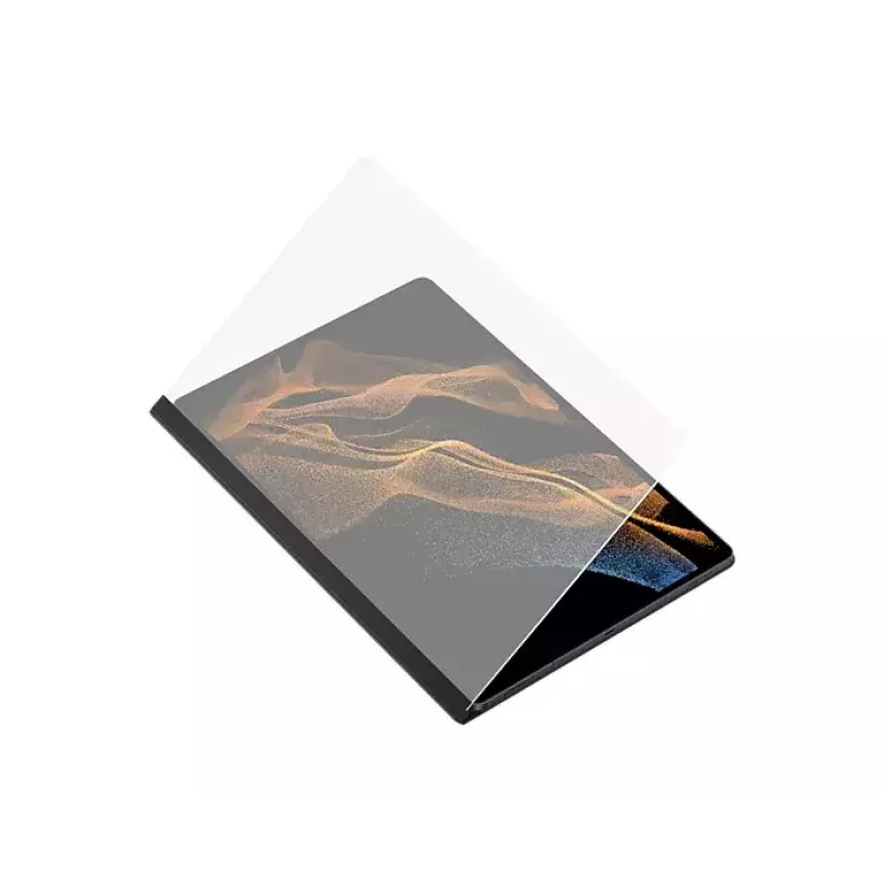 Samsung EF-ZX900PBEGEU planšetės dėklas 37,1 cm (14,6 col.) Apverčiamas Juodas, Skaidrus