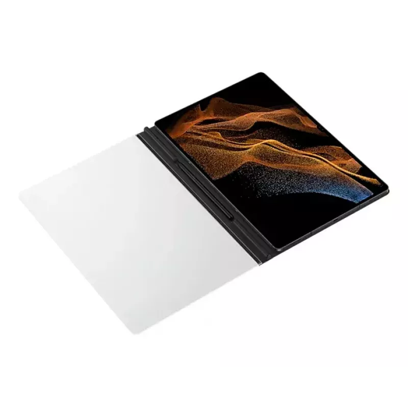 Samsung EF-ZX900PBEGEU planšetės dėklas 37,1 cm (14,6 col.) Apverčiamas Juodas, Skaidrus