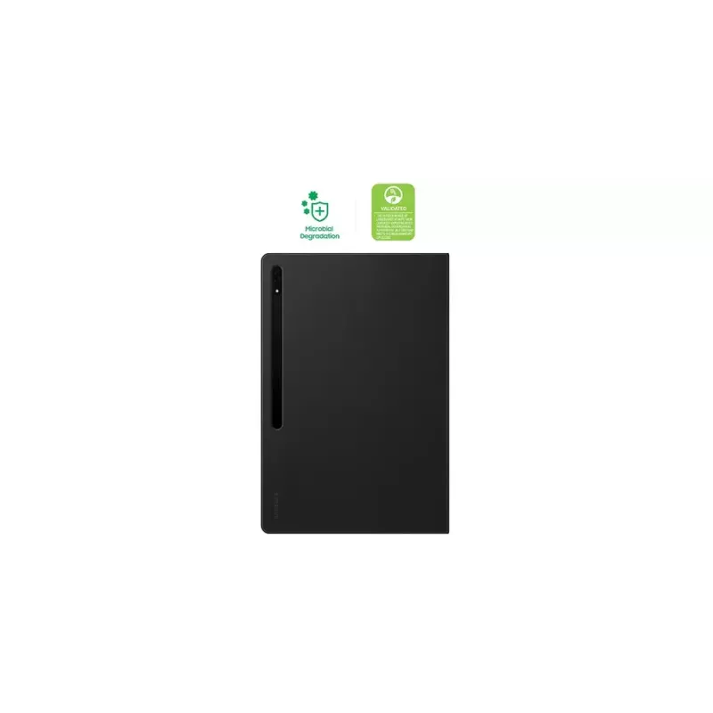 Samsung EF-ZX900PBEGEU planšetės dėklas 37,1 cm (14,6 col.) Apverčiamas Juodas, Skaidrus