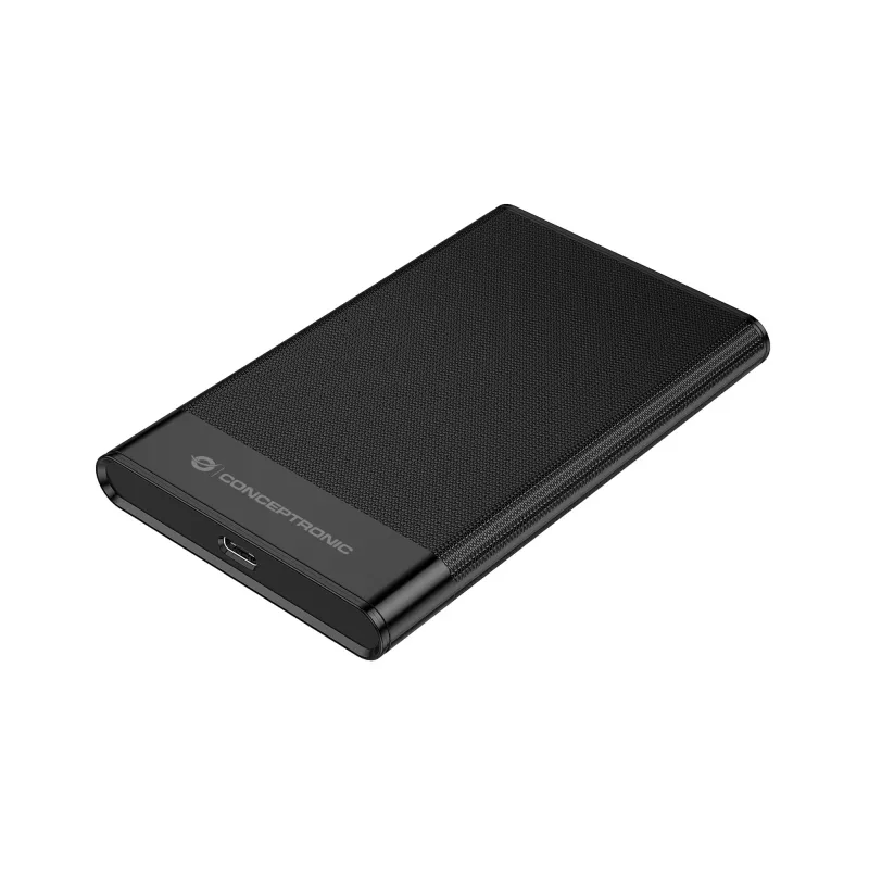 Conceptronic DANTE06B 2,5 col. kietojo disko dėžutė USB 3.0, HDD/SSD korpusas, 2,5 col., Serial ATA III, 6 Gbit/s, USB ryšys, juoda