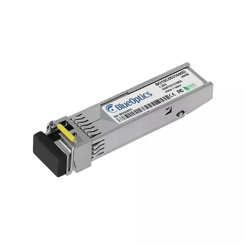 BlueOptics SFP-1GT15R13BX40-I-BO tinklo siųstuvo-imtuvo modulis Šviesolaidinis 1250 Mbit/s