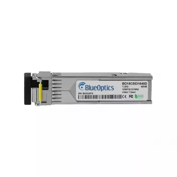 BlueOptics SFP-1GT15R13BX40-I-BO tinklo siųstuvo-imtuvo modulis Šviesolaidinis 1250 Mbit/s