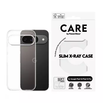 Cover PanzerGlass CARE by madingas dėklas Transparent X-Ray Soft Basic Google Pixel 10 10 Pro