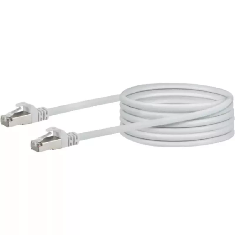 Tinklo laidas Schwaiger CKB6100 052 RJ-45 Cat6 10 m baltas
