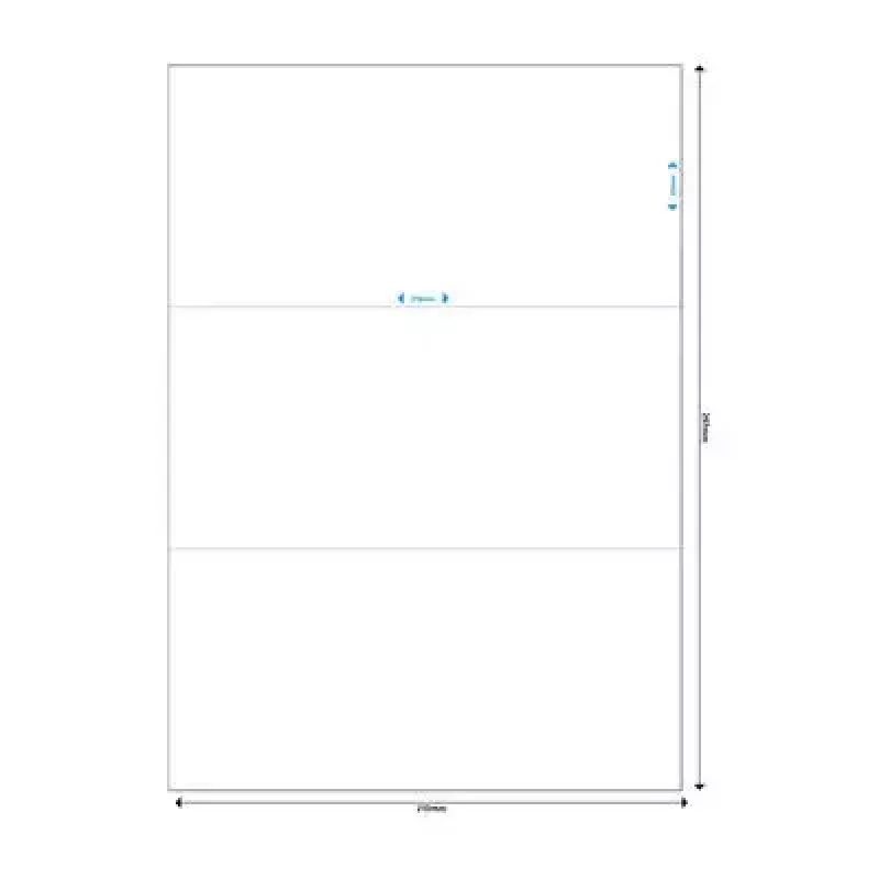 Lipnios etiketės MediaRange MRINK142 baltos 150 vnt.