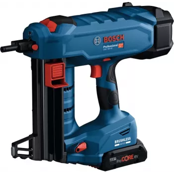 Vinių kalimo įrankis Bosch GNB 18V-40 maitinamas baterijomis 18 V lengvas