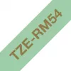 Brother TZE-RM54 etikečių gamybos juosta Auksinė ant mėtų spalvos