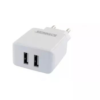 Mobiliojo įrenginio įkroviklis Schwaiger LPRO230 502 Universal White AC Indoor