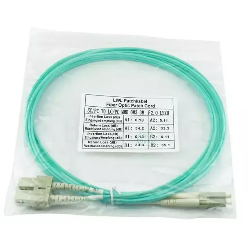 BlueOptics SFP3132EU7.5MK InfiniBand šviesolaidinis kabelis 7,5 m LC SC Aqua