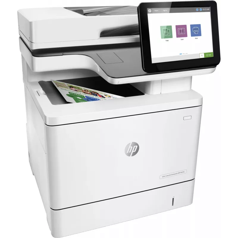 HP Color LaserJet Enterprise MFP M578dn, lazerinis, spalvotas spausdinimas, 1200 x 1200 DPI, A4, tiesioginis spausdinimas, balta