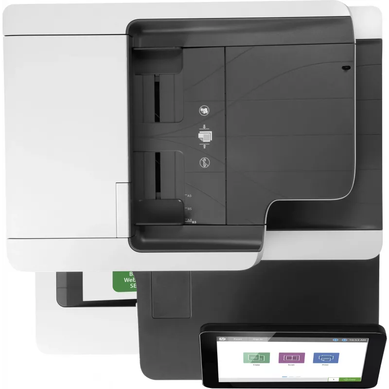 HP Color LaserJet Enterprise MFP M578dn, lazerinis, spalvotas spausdinimas, 1200 x 1200 DPI, A4, tiesioginis spausdinimas, balta