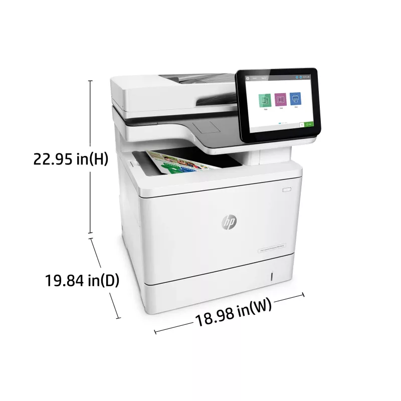 HP Color LaserJet Enterprise MFP M578dn, lazerinis, spalvotas spausdinimas, 1200 x 1200 DPI, A4, tiesioginis spausdinimas, balta
