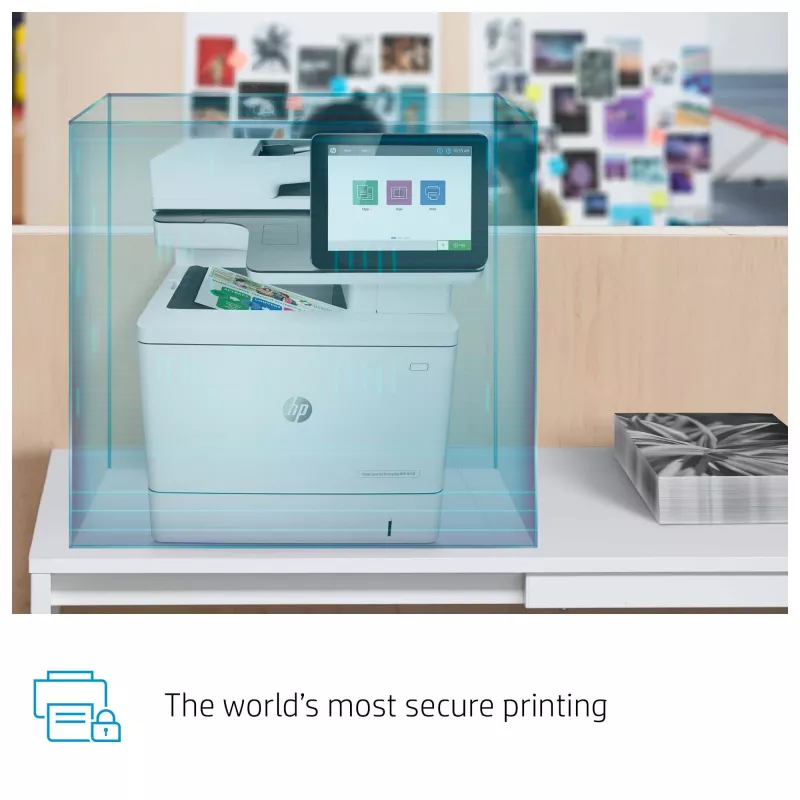 HP Color LaserJet Enterprise MFP M578dn, lazerinis, spalvotas spausdinimas, 1200 x 1200 DPI, A4, tiesioginis spausdinimas, balta