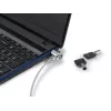 Nešiojamojo kompiuterio užraktas Conceptronic CNBSLOCK15T 1,5 m sidabrinis 2 raktai