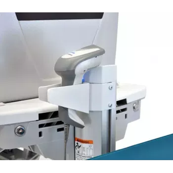Multimedijos vežimėlis Ergotron StyleView, aliuminio pilkumo, baltas