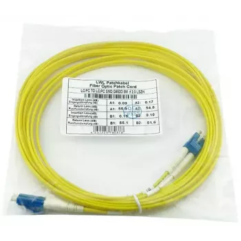 BlueOptics LRCABLE1M InfiniBand šviesolaidinis kabelis 1m LC geltonas G.657.A1