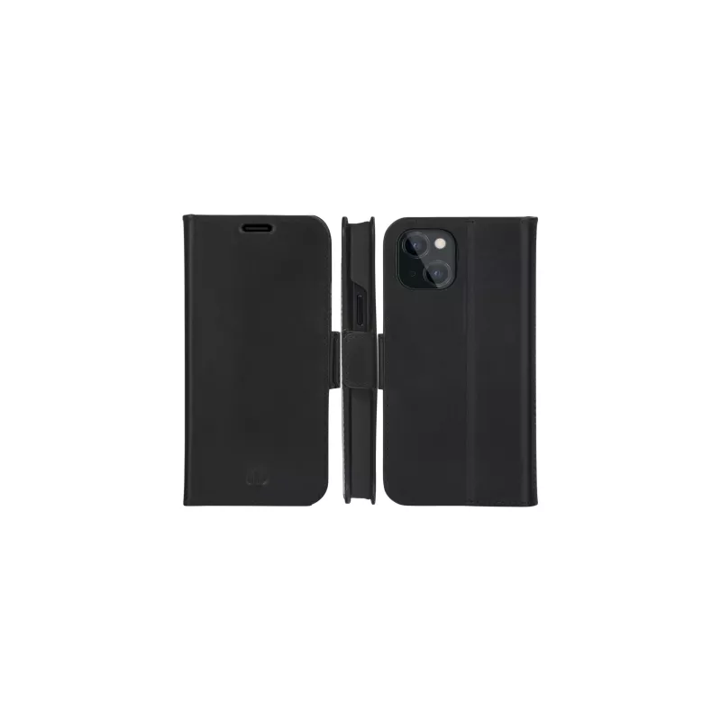 Dėklas-piniginė dbramante1928 iPhone 13 mini juodas 3 kortelių kišenės