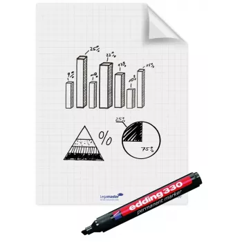 Flipchart Foil Legamaster Magic-Chart 60x80cm
