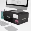 Dataflex Addit Bento® monitoriaus pakyla - reguliuojama 123, laisvai pastatoma, 20 kg, aukščio reguliavimas, juoda