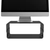 Dataflex Addit Bento® monitoriaus pakyla - reguliuojama 123, laisvai pastatoma, 20 kg, aukščio reguliavimas, juoda