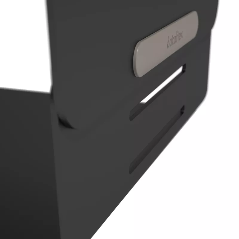 Dataflex Addit Bento® monitoriaus pakyla - reguliuojama 123, laisvai pastatoma, 20 kg, aukščio reguliavimas, juoda