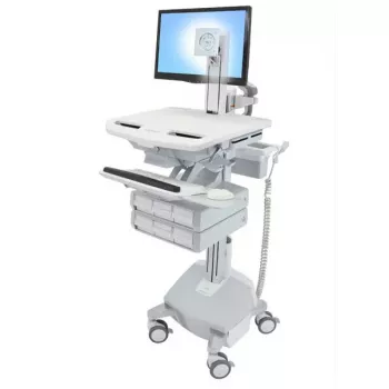 Multimedijos vežimėlis Ergotron StyleView aliuminio pilkumo baltumo