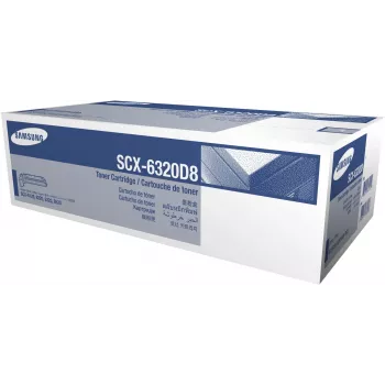 Dažų kasetė Samsung SCX-6320D8, juoda, 8 000 puslapių, 1 vnt.