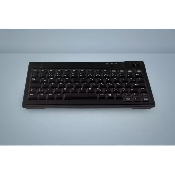 Active Key AK-440 klaviatūra biurui USB QWERTZ prancūziška juoda mechaninė be skaitmenų bloko